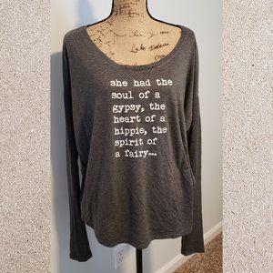 Soul of a gypsy long sleeve t-shirt